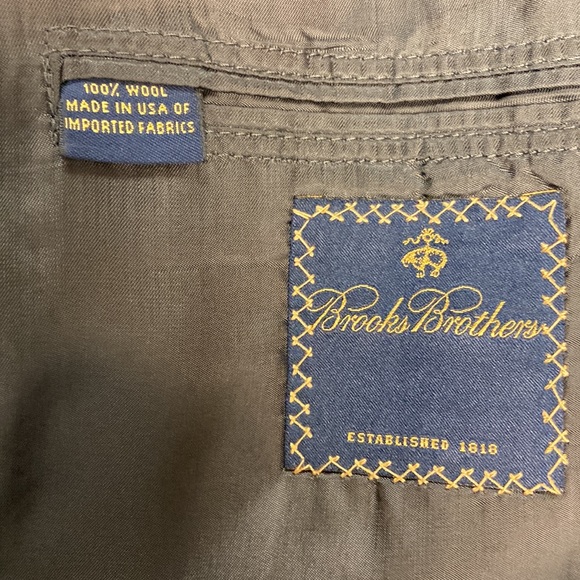 Brooks Brothers classy rich looking men suit Size 40 Regular - Picture 4 of 5